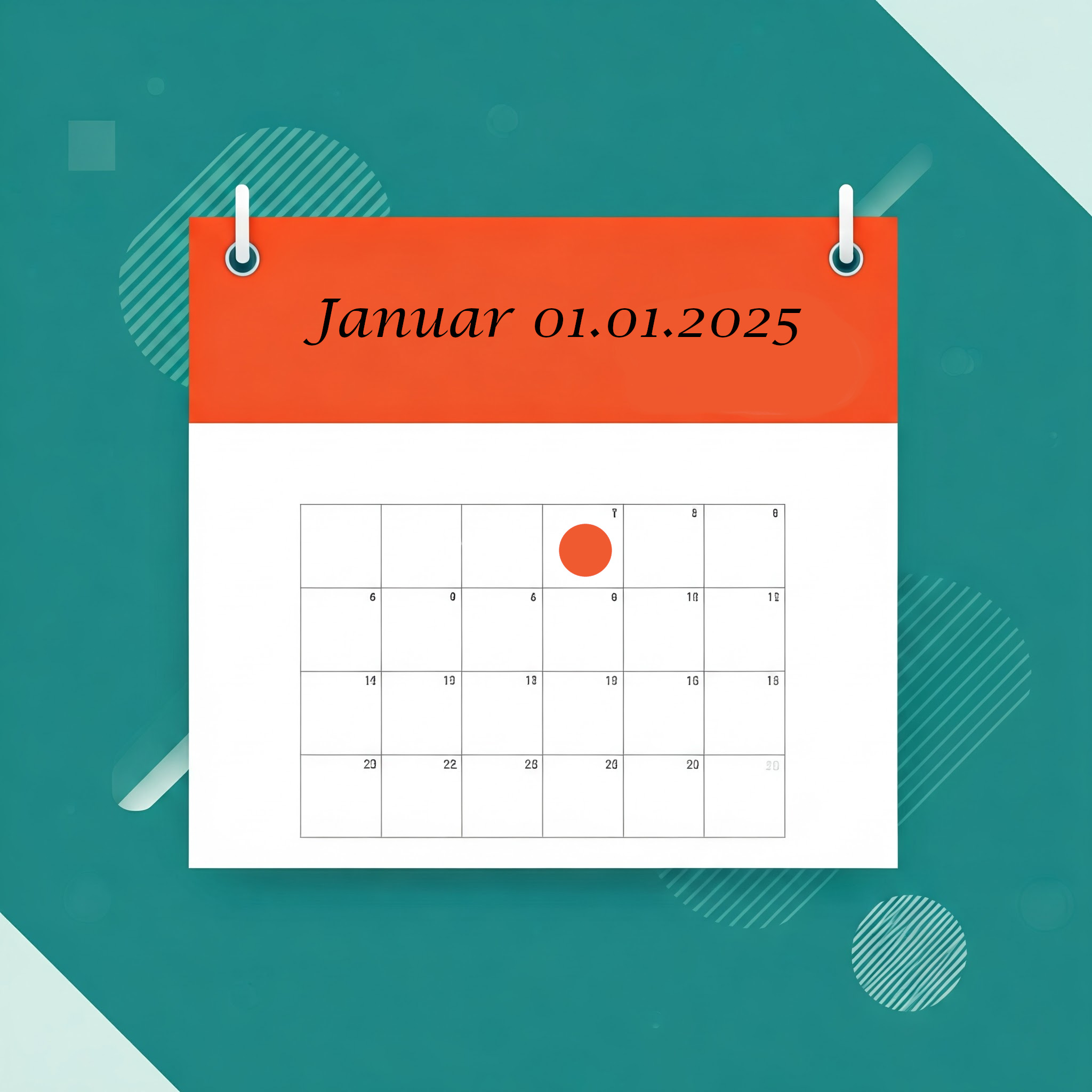 Kalendarz dni wolnych w niemczech 2025